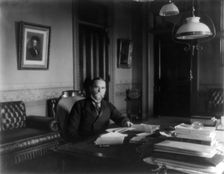 John Hay, 1838-1905, between 1890 and 1905. Creator: Frances Benjamin Johnston