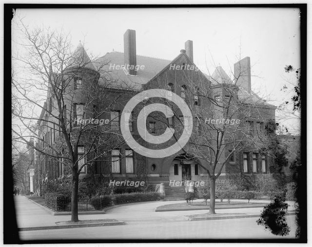 John Hay House, between 1910 and 1920. Creator: Harris & Ewing.