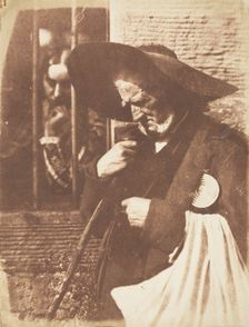 John Henning as Edie Ochiltree from Sir Walter Scott's "The Antiquary", 1843-47. Creators: David Octavius Hill, Robert Adamson, Hill & Adamson