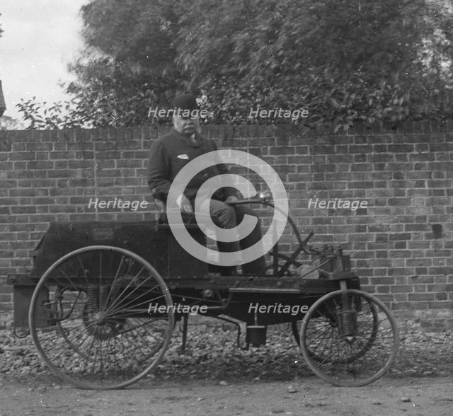 John Henry Knight on Knight 1895. Creator: Unknown.