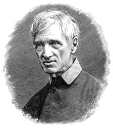 John Henry Newman, (1801-1890), 19th century. Creator: Unknown
