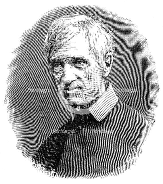 John Henry Newman, (1801-1890), 19th century. Creator: Unknown.