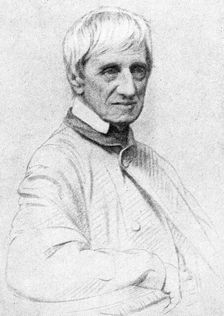 John Henry Newman (1801-1890), British cardinal. Creator: Unknown