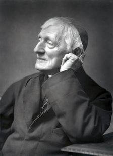 John Henry Newman, British cardinal, late 19th century. Creator: Unknown