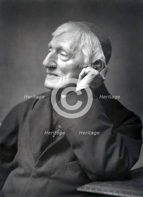 John Henry Newman, British cardinal, late 19th century. Creator: Unknown.