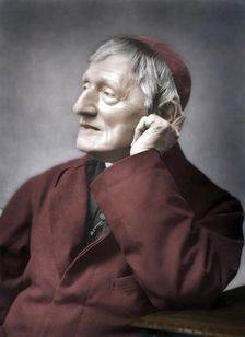 John Henry Newman, British cardinal, late 19th century. Creator: Unknown