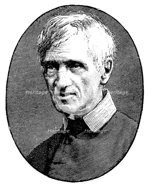 John Henry Newman in old age, British scholar and theologian, 1879. Creator: Unknown.