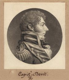 John Herbert Dent, 1809. Creator: Charles Balthazar Julien Févret de Saint-Mémin