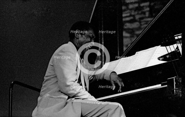 John Hicks, Brecon Jazz Festival, Brecon, Wales, August, 1999. Artist: Brian O'Connor.