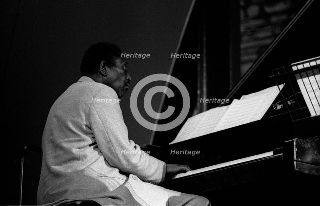 John Hicks, Brecon Jazz Festival, Brecon, Wales, August, 1999. Artist: Brian O'Connor.