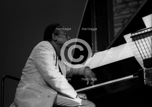 John Hicks, Brecon Jazz Festival, Brecon, Wales, August, 1999. Artist: Brian O'Connor.