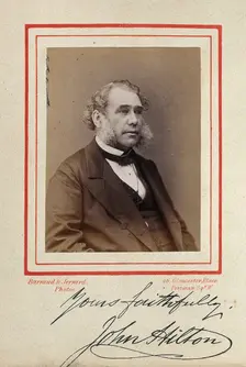 John Hilton, 1873. Creator: Barraud & Jerrard
