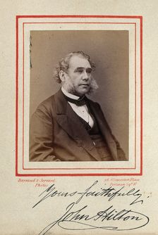 John Hilton, 1873. Creator: Barraud & Jerrard