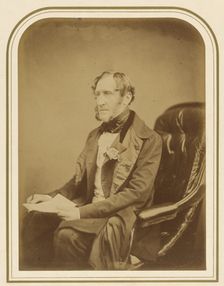 John Hogg, F.R.S., 1855. Creator: Maull & Polyblank