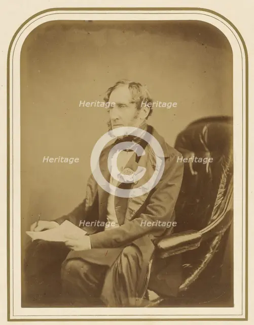 John Hogg, F.R.S., 1855. Creator: Maull & Polyblank.
