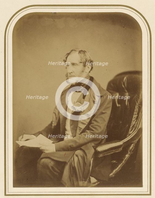 John Hogg, F.R.S., 1855. Creator: Maull & Polyblank.