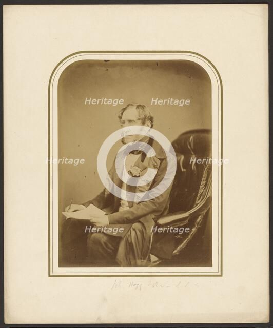 John Hogg, F.R.S., 1855. Creator: Maull & Polyblank.