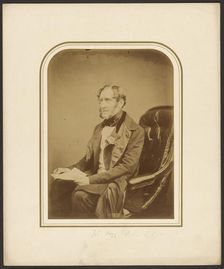 John Hogg, F.R.S., 1855. Creator: Maull & Polyblank