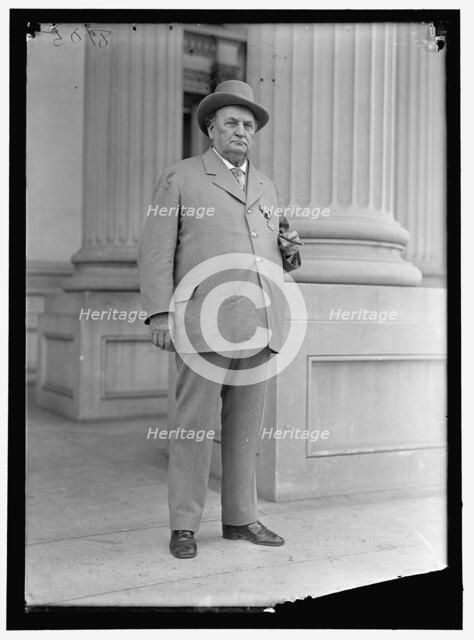 John Hollis Bankhead, Represetative from Alabama, between 1916 and 1918. Creator: Harris & Ewing.