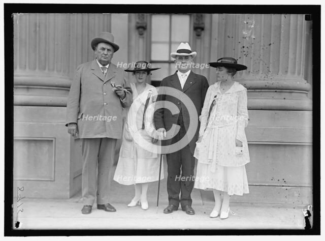 John Hollis Bankhead, Represetative from Alabama, between 1916 and 1918. Creator: Harris & Ewing.