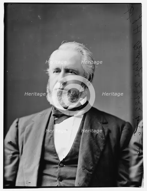 John Holmes Burleigh of Maine, between 1870 and 1880. Creator: Unknown.