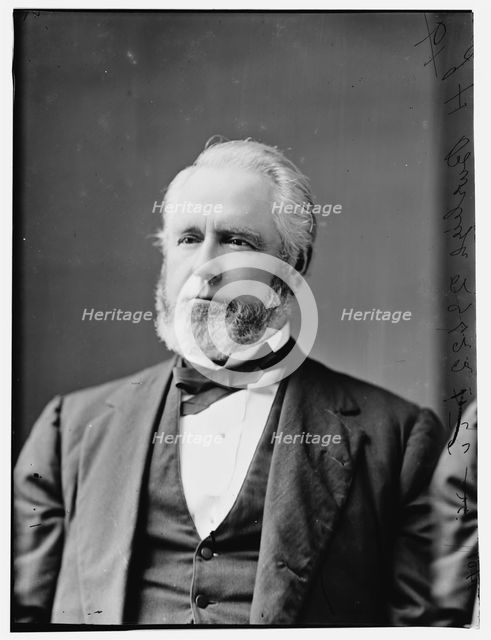 John Holmes Burleigh of Maine, between 1870 and 1880. Creator: Unknown.