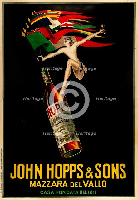 John Hopps & Sons - Marsala, 1923. Creator: Bazzi, Mario (1891-1954).