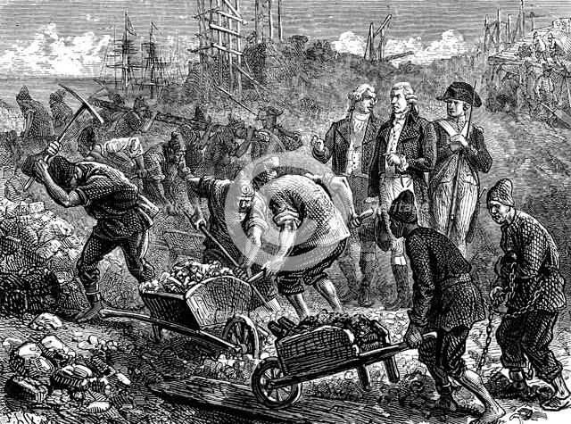 John Howard, English prison reformer, c1780 (c1880). Artist: Unknown