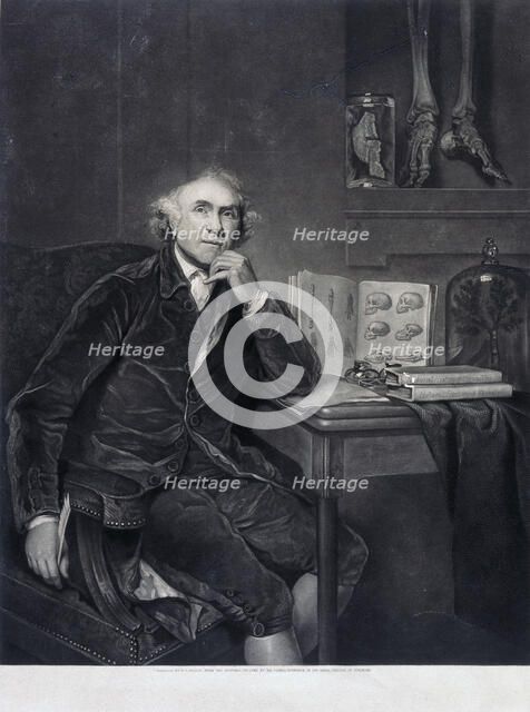 John Hunter, 1786. Artist: WO Geller