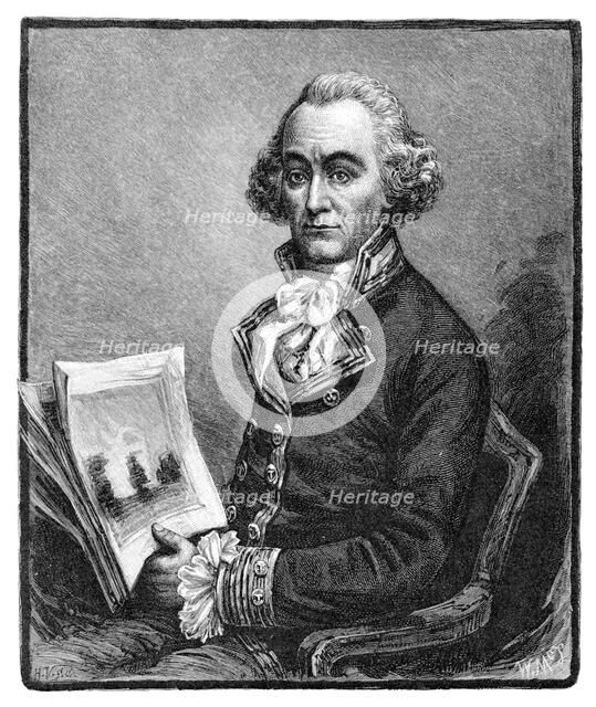 John Hunter, British naval officer and second governor of New South Wales, (1886).Artist: W Macleod