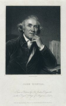 John Hunter, FRS, (c1850-c1870?). Creator: William Holl