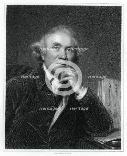 John Hunter, Scottish surgeon, (1834).Artist: W Holl