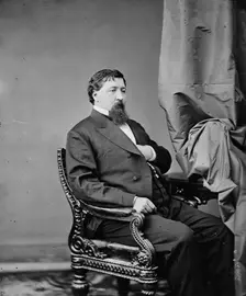 John Hubler Stover of Missouri, between 1860 and 1875. Creator: Unknown