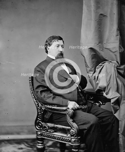 John Hubler Stover of Missouri, between 1860 and 1875. Creator: Unknown.