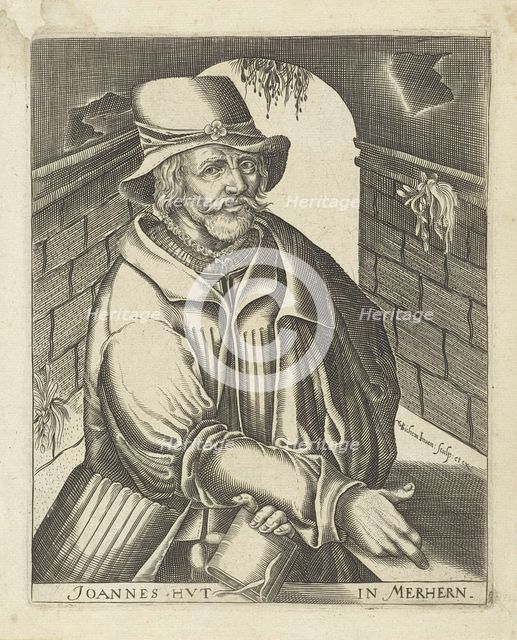 John Hus in Merhern, c. 1650. Artist: Sichem, Christoffel van (1581-1658)