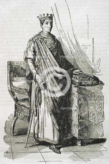 John II of Castile, 1852.  Creator: Unknown.
