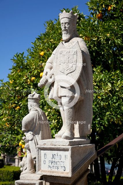 John II, Stairs of the Kings, Garden of the Episcopal Palace, Castelo Branco, Portugal, 2009.  Creator: Samuel Magal.