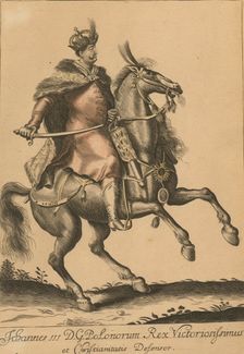 John III Sobieski (1629-1696), King of Poland and Grand Duke of Lithuania, 1683. Artist: Anonymous