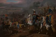 John III Sobieski at Vienna in 1683, 1st half of 18th century. Creator: Unknown