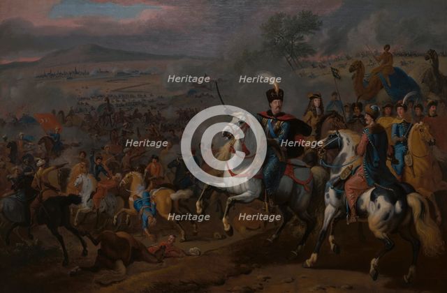 John III Sobieski at Vienna in 1683, 1st half of 18th century. Creator: Unknown.