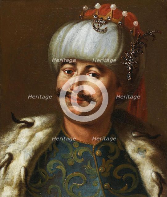 John III Sobieski, King of Poland, dressed as an Ottoman sultan. Creator: Tricius, Jan (ca 1620-1692).