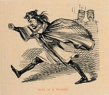John in a Passion c1860, (c1860). Artist: John Leech