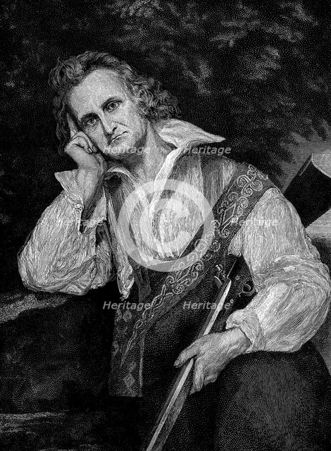 John James Audobon (1780-1851), American ornithologist and artist. Artist: Unknown