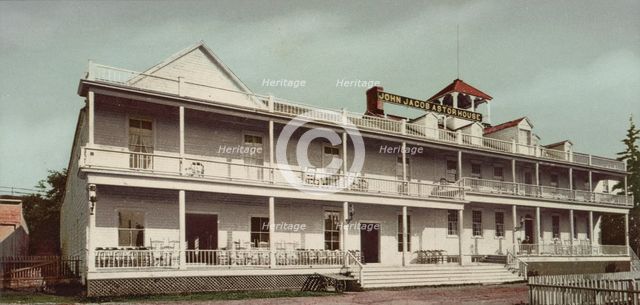 John Jacob Astor House, Mackinac Island, c1901. Creator: Unknown.