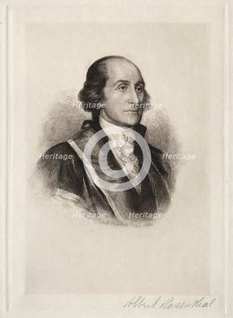John Jay, 1887. Creator: Albert Rosenthal (American, 1863-1939).
