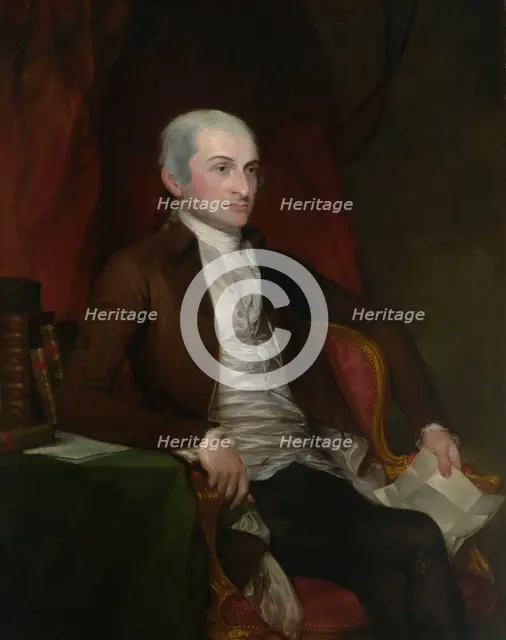 John Jay, Begun 1784; completed by 1818. Creator: Gilbert Stuart.
