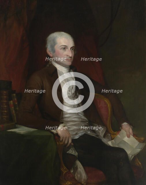 John Jay, Begun 1784; completed by 1818. Creator: Gilbert Stuart.