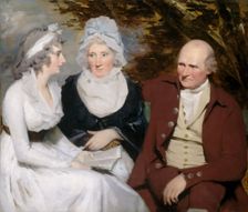 John Johnstone, Betty Johnstone, and Miss Wedderburn, c. 1790/1795. Creator: Henry Raeburn