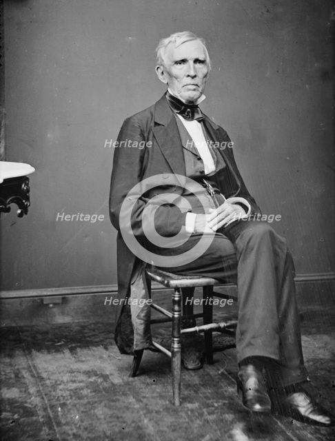 John Jordan Crittenden of Kentucky, between 1855 and 1865. Creator: Unknown.