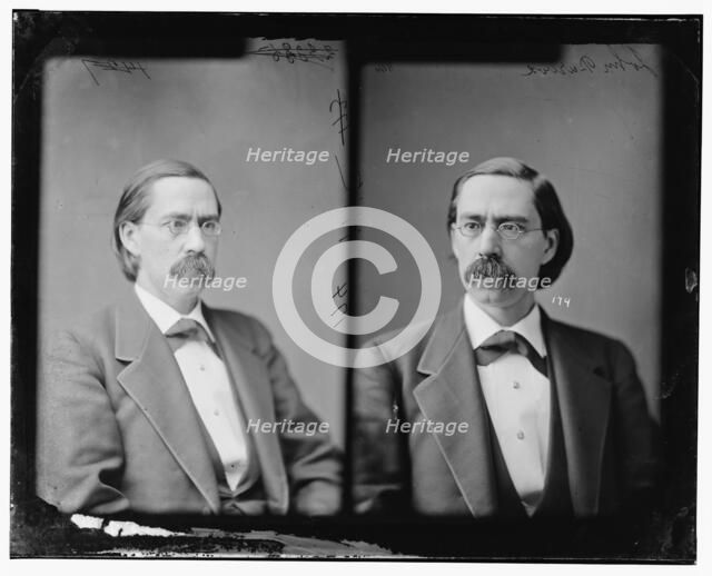 John Kemble Tarbox of Massachusetts, between 1865 and 1880. Creator: Unknown.